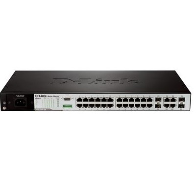 D-Link Fast Ethernet xStack L2 Switches- Standalone Virtual Stack DES-3200-28F/ME